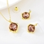 Show details for Famous Artificial Crystal Zinc Alloy 2 Piece Jewelry Set