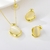 Picture of Fashionable Small Gold Plated 2 Piece Jewelry Set