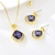Picture of Hot Selling Purple Artificial Crystal 2 Piece Jewelry Set from Top Designer