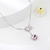 Picture of Filigree Small Purple Pendant Necklace
