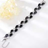 Show details for Delicate Cubic Zirconia Copper or Brass Fashion Bracelet