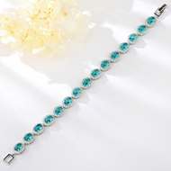 Show details for Nice Cubic Zirconia Green Fashion Bracelet