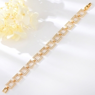 Show details for Delicate Cubic Zirconia Fashion Bracelet of Original Design
