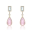 Show details for Great Value Pink Big Dangle Earrings with Full Guarantee