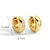Picture of Copper or Brass Small Stud Earrings with 3~7 Day Delivery