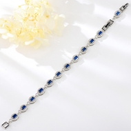 Show details for Filigree Small Blue Fashion Bracelet