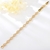 Picture of Low Cost Gold Plated Cubic Zirconia Fashion Bracelet with Low Cost