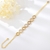 Picture of Bulk Gold Plated Cubic Zirconia Fashion Bracelet Exclusive Online