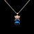 Picture of Inexpensive Gold Plated Blue Pendant Necklace from Reliable Manufacturer