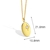 Picture of Hypoallergenic Gold Plated Small Pendant Necklace with Easy Return