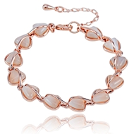 Show details for Amazing Small Rose Gold Plated Fashion Bracelet