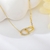 Picture of Shop Gold Plated White Pendant Necklace with Fast Delivery