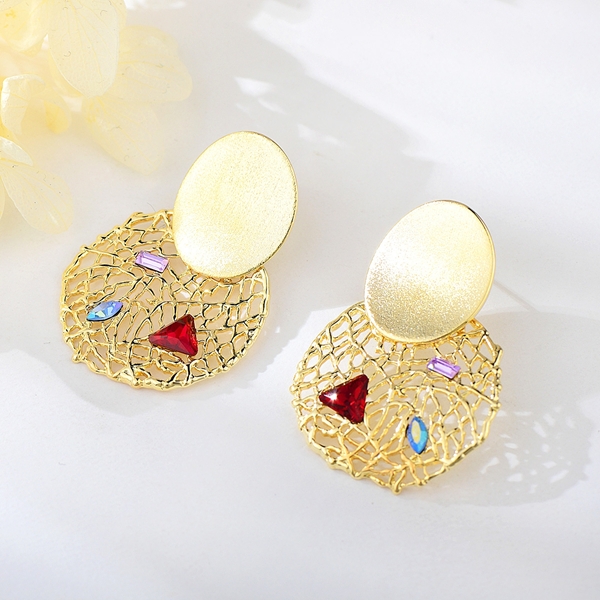 Discover more than 137 big gold dangle earrings super hot