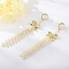 Show details for Hypoallergenic Gold Plated Big Dangle Earrings with Easy Return