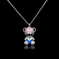 Show details for Pretty Swarovski Element Platinum Plated Pendant Necklace Show details for Pretty Swarovski Element Platinum Plated Pendant Necklace
