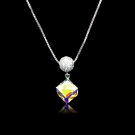 Show details for Zinc Alloy Colorful Pendant Necklace with Worldwide Shipping Show details for Zinc Alloy Colorful Pendant Necklace with Worldwide Shipping