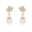 Show details for Brand New White Big Dangle Earrings with SGS/ISO Certification