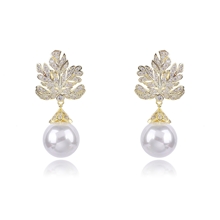 Show details for Pretty Cubic Zirconia Big Dangle Earrings