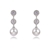 Picture of Copper or Brass Cubic Zirconia Dangle Earrings at Great Low Price