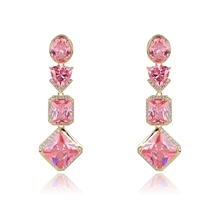 Show details for Luxury Copper or Brass Dangle Earrings Shopping