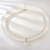 Picture of Classic White Short Statement Necklace with Speedy Delivery