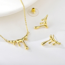 Show details for Hot Selling Gold Plated Dubai 2 Piece Jewelry Set from Top Designer