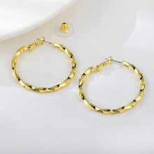 Show details for Zinc Alloy Classic Big Hoop Earrings at Super Low Price