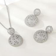 Show details for Copper or Brass Luxury 2 Piece Jewelry Set at Unbeatable Price