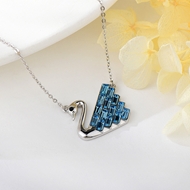 Show details for Beautiful Swarovski Element Small Pendant Necklace