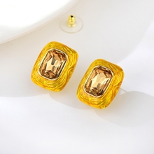 Show details for Low Price Gold Plated Orange Earrings from Trust-worthy Supplier