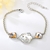 Picture of Platinum Plated Zinc Alloy Fashion Bracelet from Certified Factory