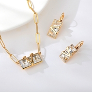 Show details for Impressive White 16 Inch 2 Piece Jewelry Set with Low MOQ