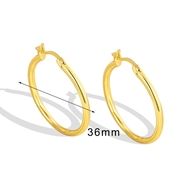 Picture of Fancy Ball Gold Plated Earrings