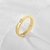Picture of Amazing Small Gold Plated Adjustable Ring