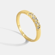 Picture of Fancy Small Cubic Zirconia Ring