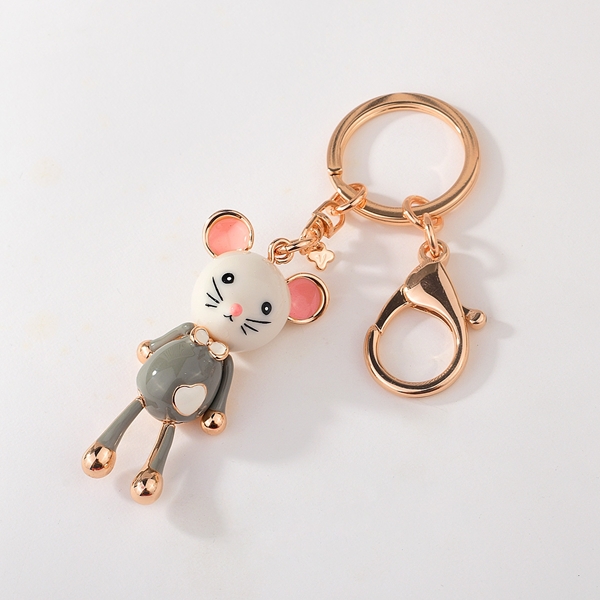 Picture of Animal Rose Gold Plated Keychain Online
