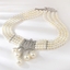 Show details for Copper or Brass Platinum Plated Short Statement Necklace at Great Low Price