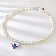 Show details for Charming Platinum Plated Fashion Pendant Necklace As a Gift