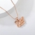 Picture of Rose Gold Plated Cross Pendant Necklace in Exclusive Design