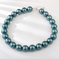 Show details for Need-Now Green Platinum Plated Pendant Necklace from Editor Picks