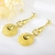 Picture of Inexpensive Zinc Alloy Medium Dangle Earrings from Reliable Manufacturer