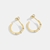 Picture of Delicate Gold Plated Stud Earrings with No-Risk Refund
