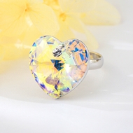 Show details for Best Swarovski Element White Fashion Ring