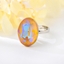 Show details for Origninal Swarovski Element Zinc Alloy Adjustable Ring