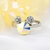 Picture of Irresistible Yellow Bear Adjustable Ring As a Gift