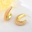 Show details for Attractive Pink Medium Big Stud Earrings with No-Risk Return