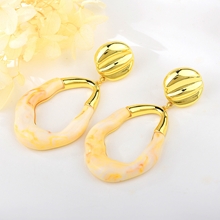 Show details for Shop Gold Plated Zinc Alloy Dangle Earrings with Wow Elements