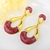 Picture of Zinc Alloy Gold Plated Dangle Earrings with Worldwide Shipping