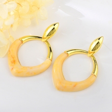 Show details for Wholesale Gold Plated Classic Dangle Earrings with No-Risk Return