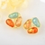 Picture of Classic Resin Stud Earrings Wholesale Price
